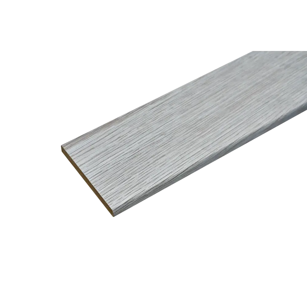 Наличник Тренд 2150x70x8 мм финиш-бумага ламинация цвет дуб серый ПРИНЦИП STLM-2124162