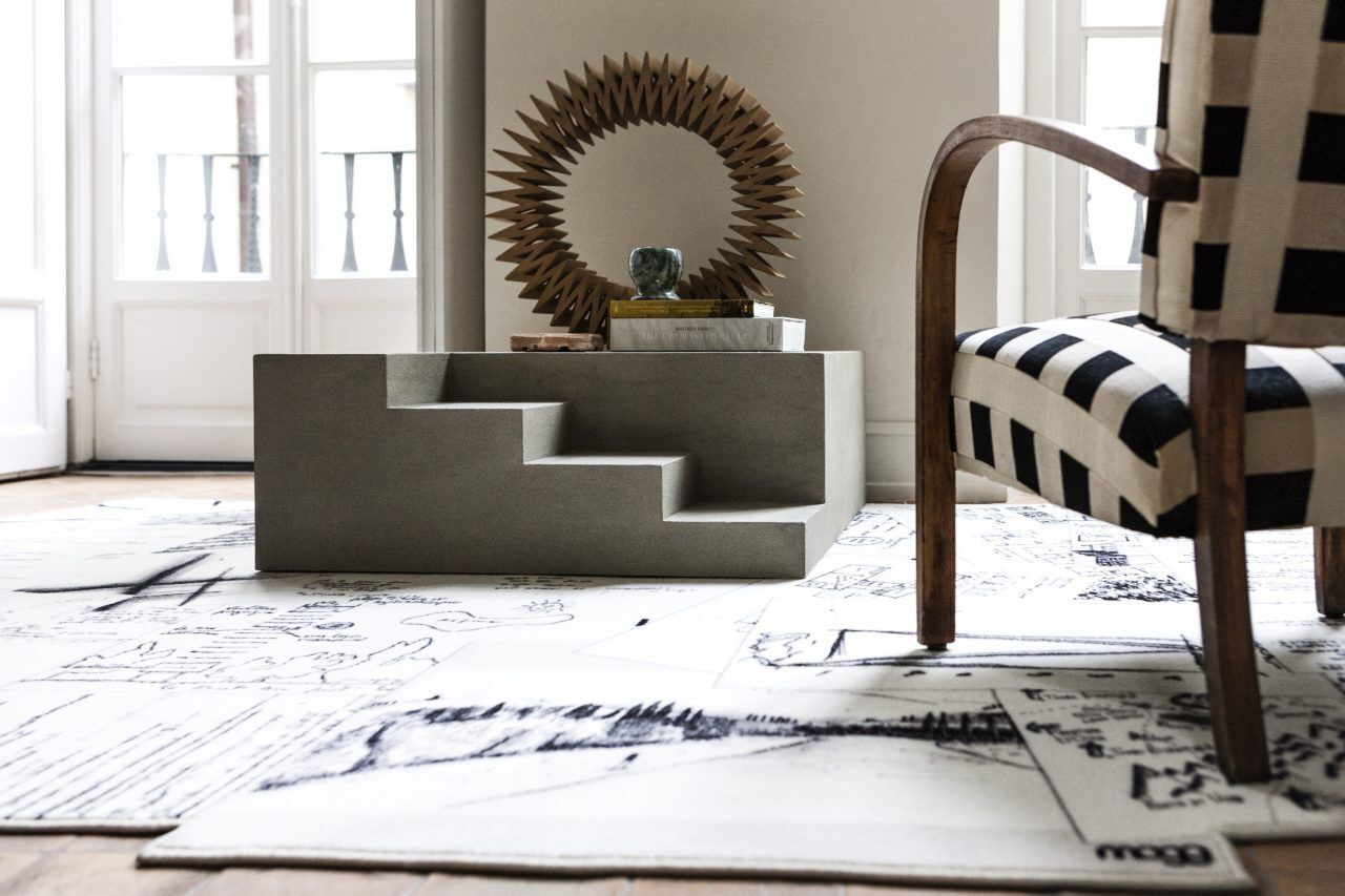 Низкий деревянный журнальный столик Mogg Мезонин ARCH-00030630 - Вид №1