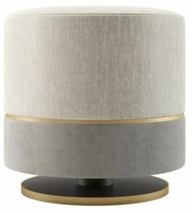 FRATO Круглый пуф из ткани Parma Fup240014aaa