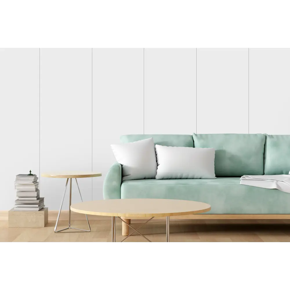 Панель ПВХ белый 3000x375x5 мм FINEBER STLM-2093294 - Вид №1