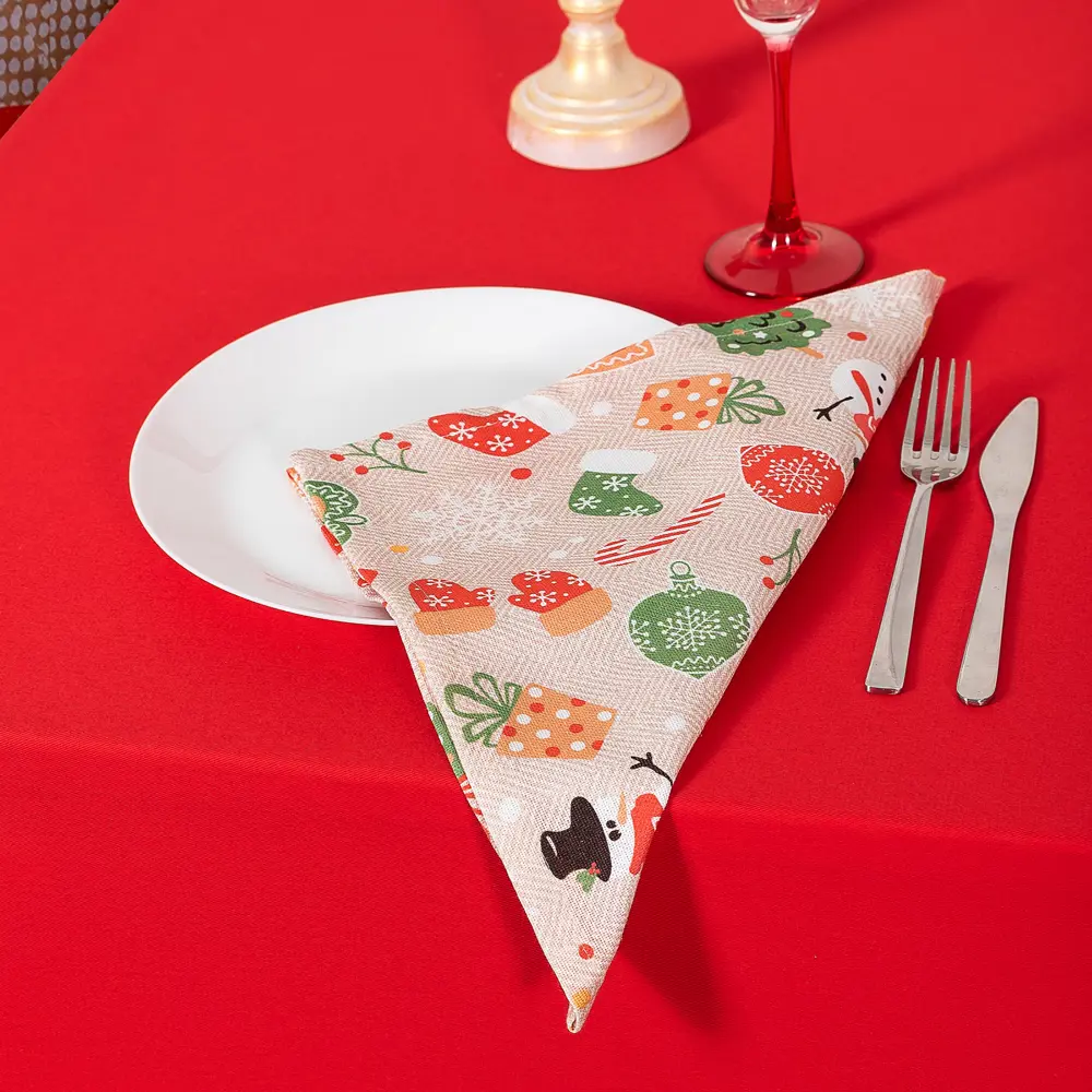 Салфетка сервировочная Канди 40x30 см бежевая Altali STLM-2094532 - Вид №6