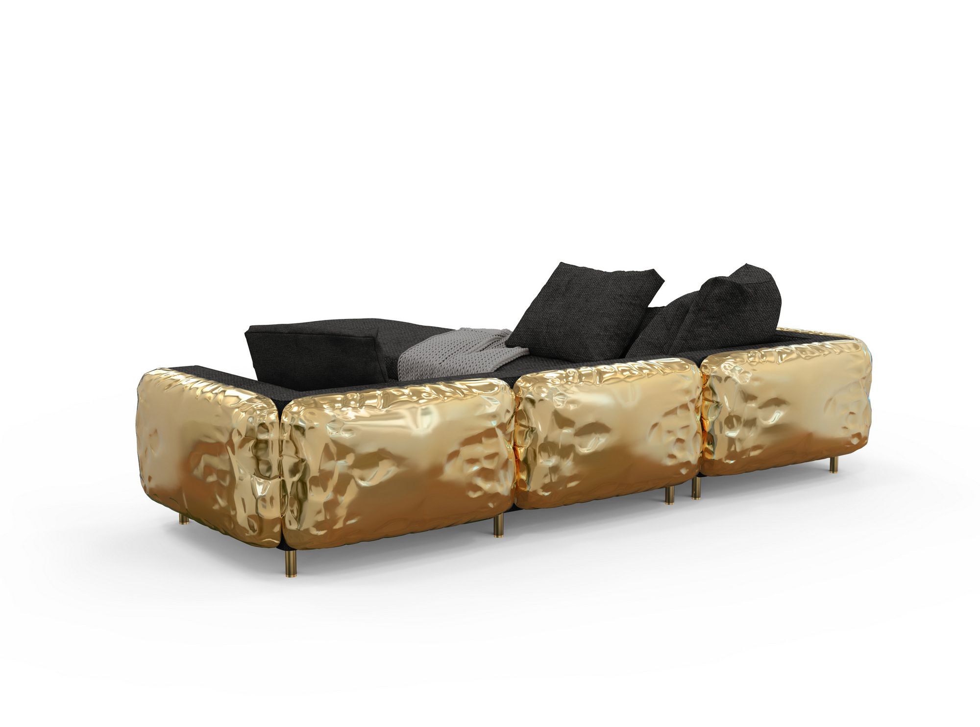 Модульный угловой диван из ткани с полуостровом Boca do Lobo Новые поступления ARCH-00046314 - Вид №13