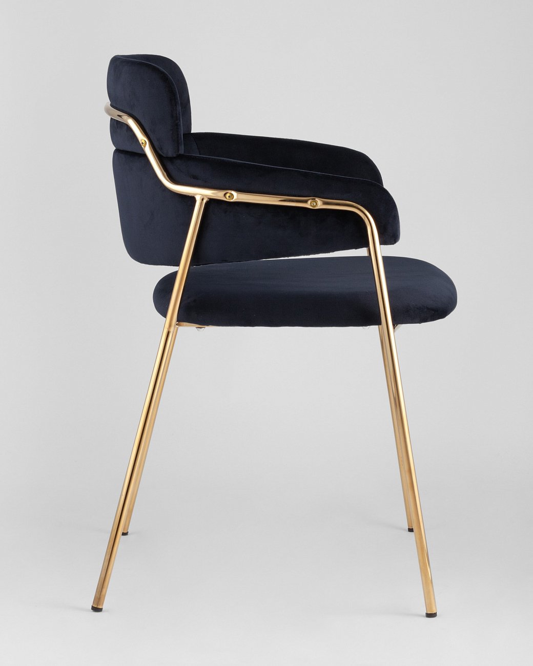 Стул со спинкой синий "Полин" STOOL GROUP ДИЗАЙНЕРСКИЕ, ИНТЕРЬЕРНЫЕ 00-3946264 Синий  - Вид №4