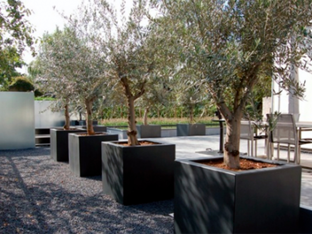 Кашпо коллекции "Ардена" АD-01-48 120/120/40 ГеоПластБорд GPBST-94 - Вид №4