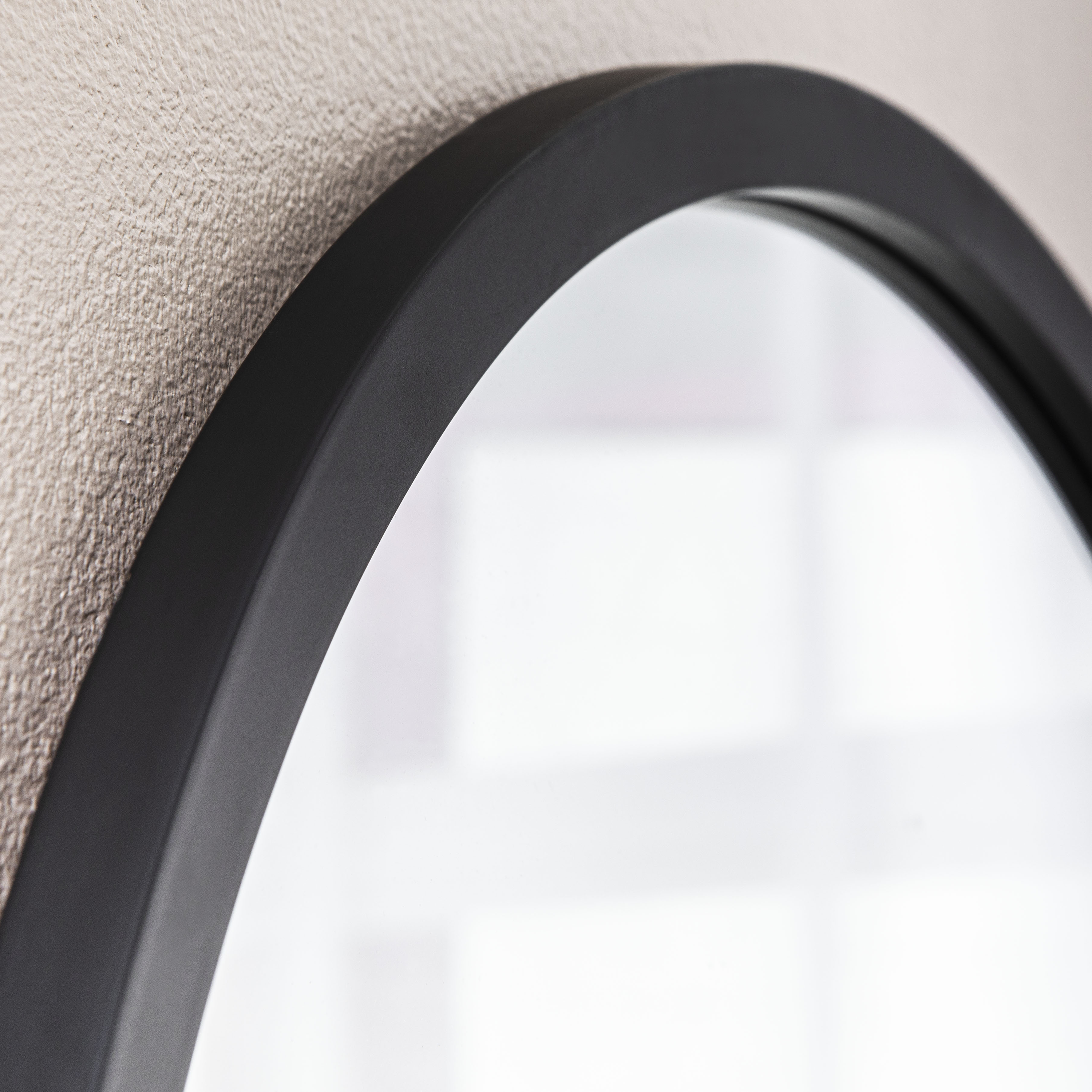 INSPIRE Зеркало декоративное Nodal D52 черное с лепным багетом 84121545 STLM-0046565 - Вид №3