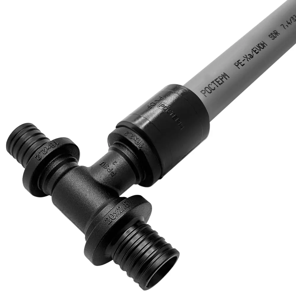 Тройник РОСТЕРМ 25 мм PPSU для систем отопления и водоснабжения 82107704 STLM-0803844 - Вид №4