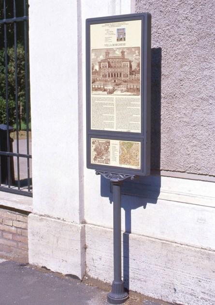 Neri Односторонняя стойка для двух информационных панелей Layia 2253  - Вид №1