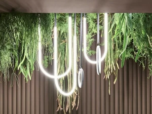 BAXTER Стеклянный потолочный светильник прямого света