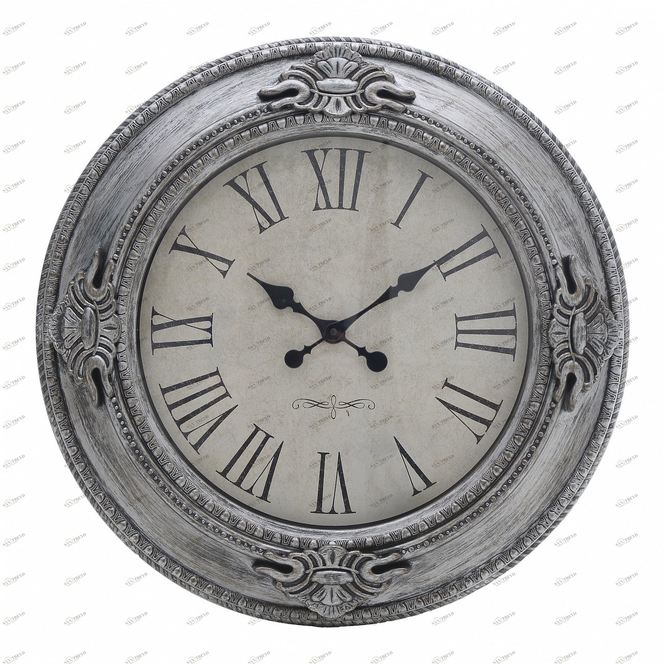 Часы настенные серые Calm Whisper TO4ROOMS CALM WHISPER 00-3894310 Серый 