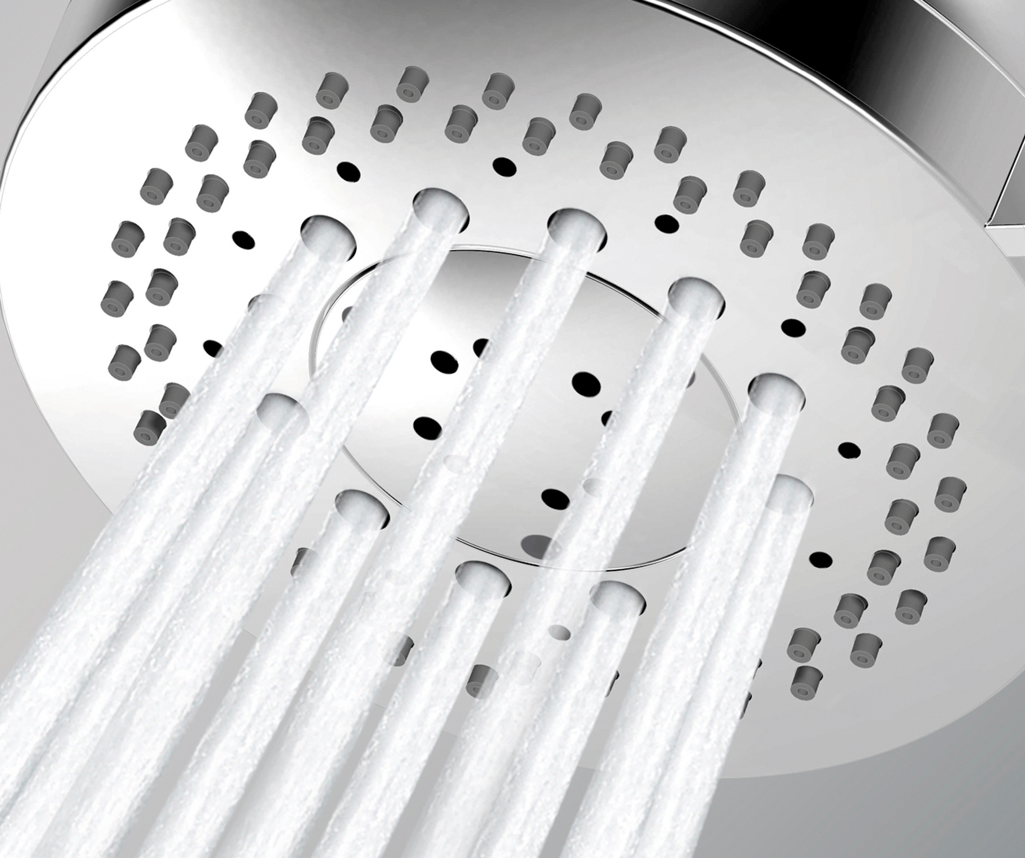 B00188 Душевая лейка RONDA Ø 100 mm BOSSINI  - Вид №3