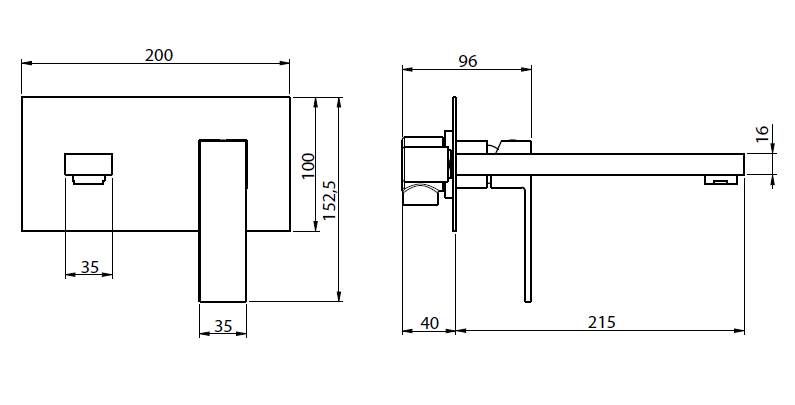 LRN04401 Смеситель M&Z Lauren Santreyd - Вид №1