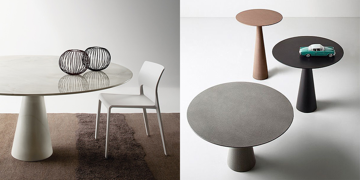 СТОЛ ОБЕДЕННЫЙ ИЗ КАМНЯ LEAF 120Х76 СМ Neutra Design SL1201 - Вид №2