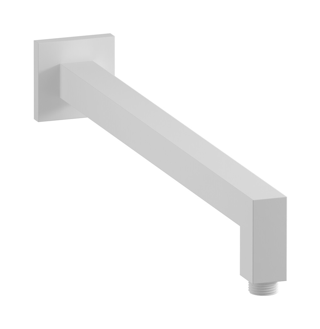 Кронштейн квадратный для душа l.400 мм WE ARE IB sh052bo Matt White Monamour 