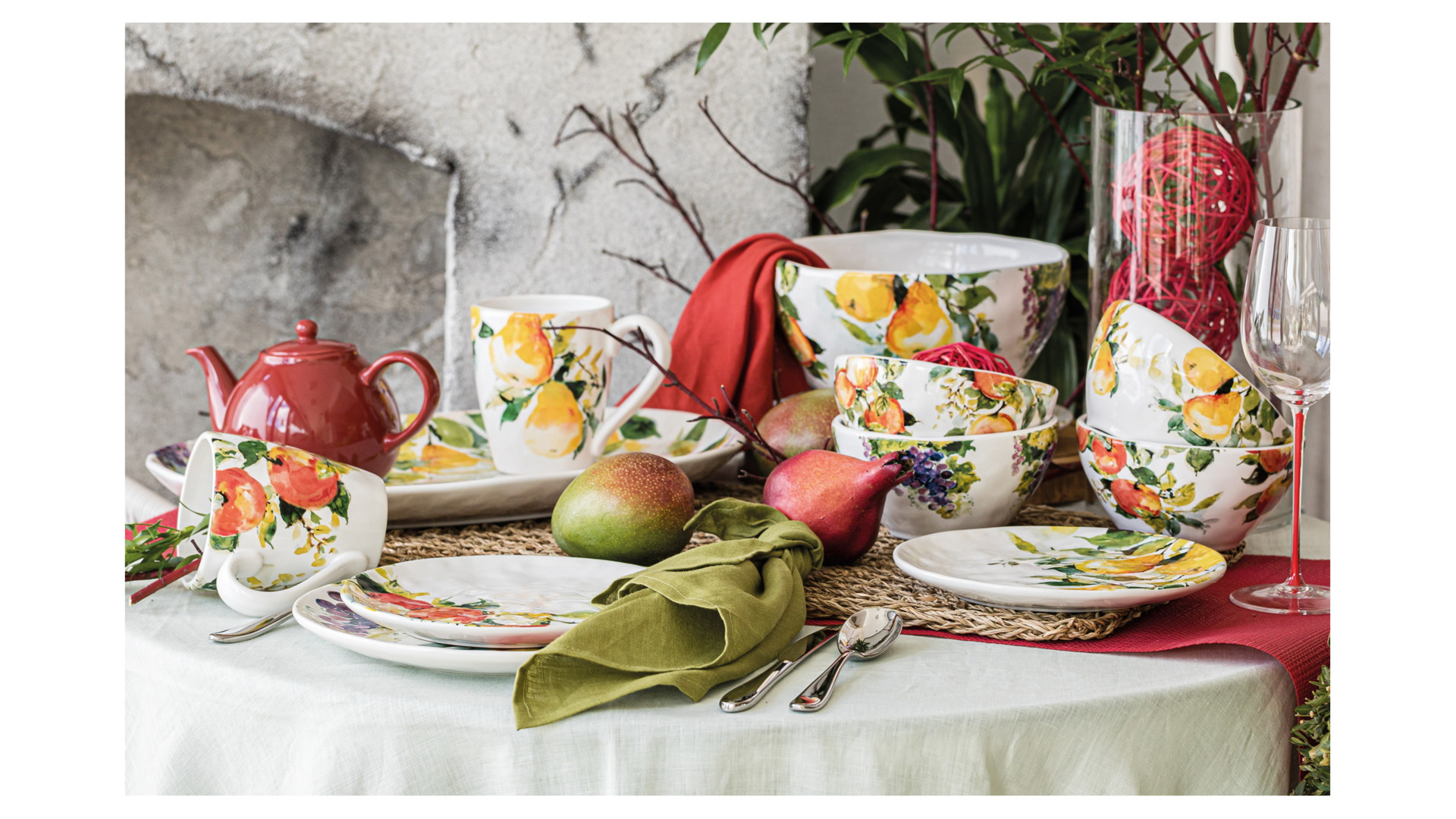 10652448 Certified International Кружка Certified Int. Амброзия (Груши) 590мл, керамика Керамика  - Вид №4