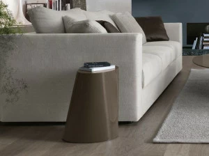 JESSE Овальный журнальный столик из полиуретана