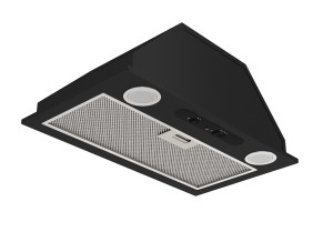 5370334 Вытяжка полновстраиваемая ELIKOR Врезной блок 52П-400-П3Д черный