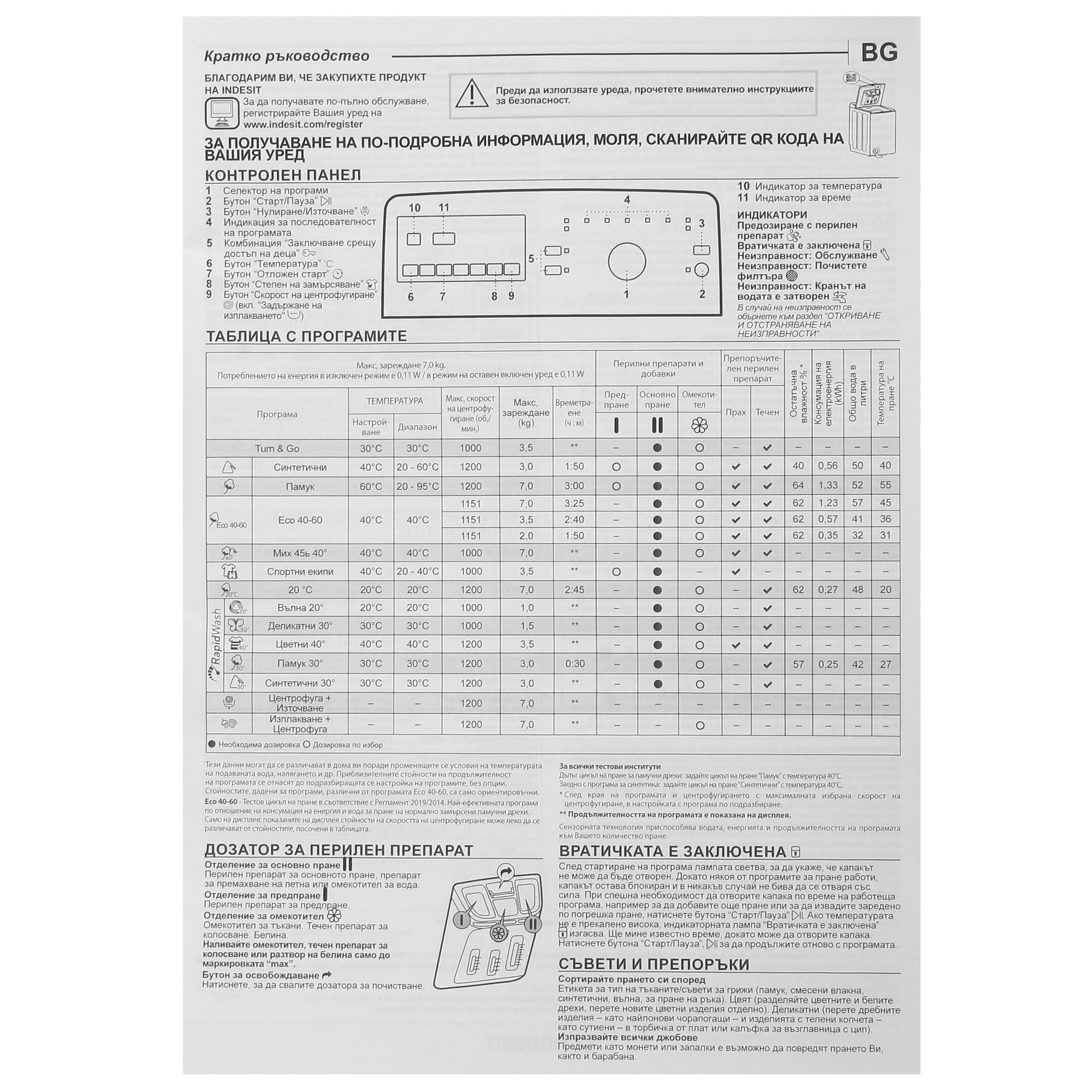 9153061 Стиральная машина Indesit BTW B7220P EU/N белый STDN-0047522 - Вид №10