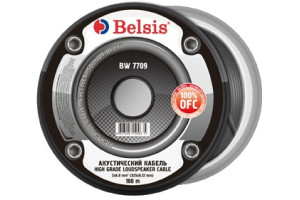 15525979 Акустический кабель 2х6,0мм2 10 Ga прозрачный BW7709 Belsis