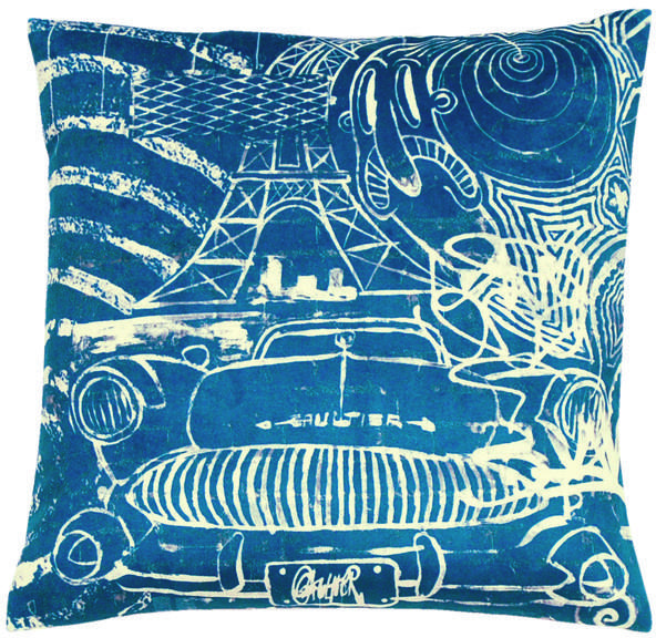 LELIEVRE Подушка из ткани квадратная sun-id-1427171 - Вид №3