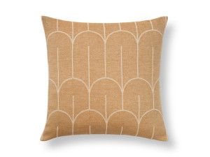 Квадратная подушка из хлопка с геометрическим рисунком