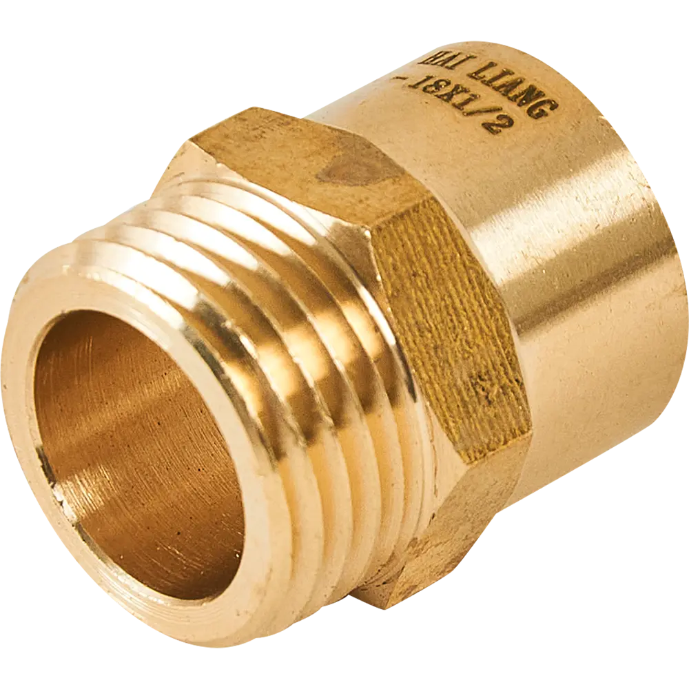Муфта переходная Hailiang ø1/2"x18 мм наружная резьба медь 88673393 STLM-2210181 