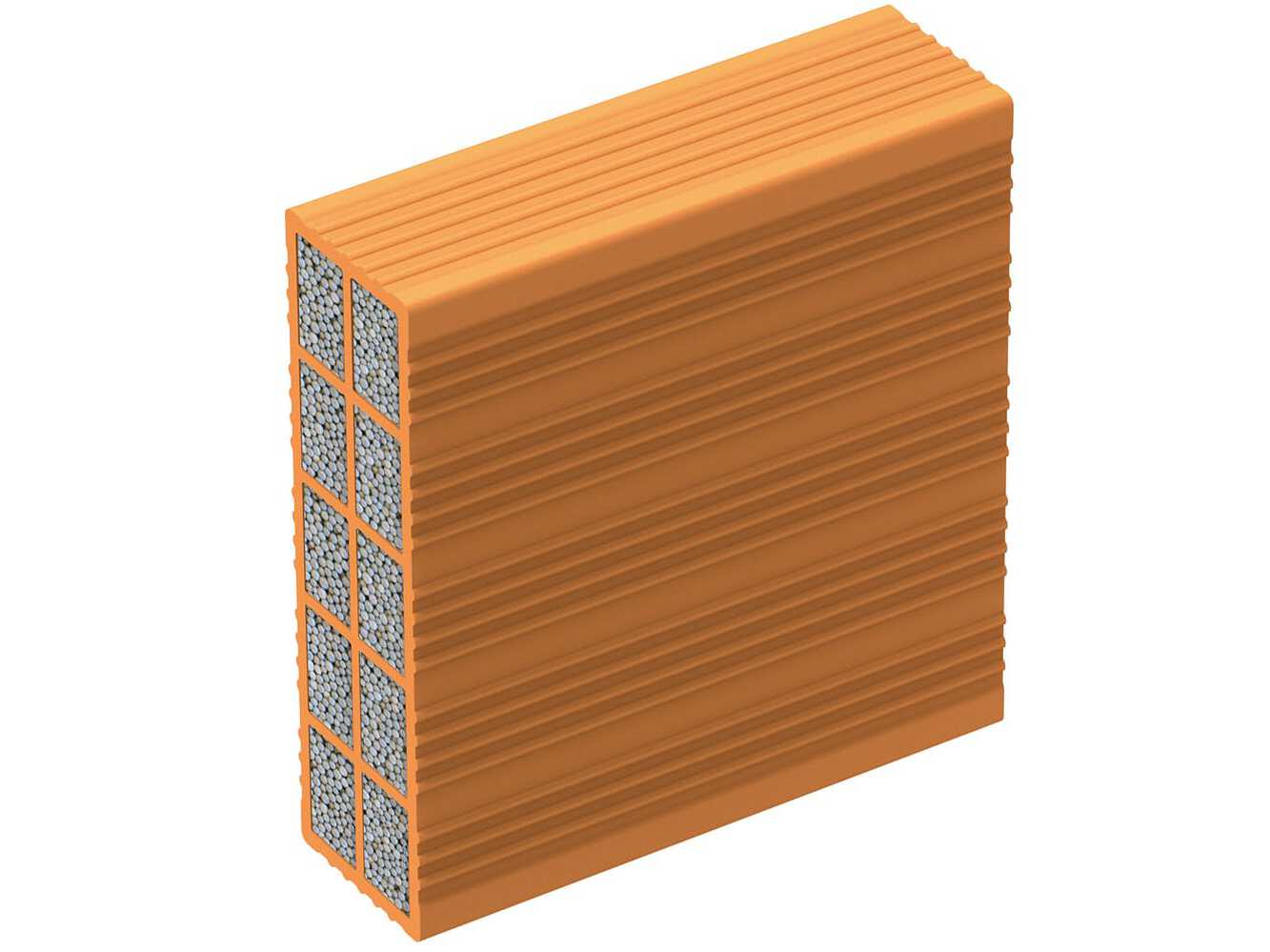 Теплоизоляционный кирпичный блок Fornaci Laterizi Danesi Normablok плюс CAM ARCH-00142457 - Вид №1