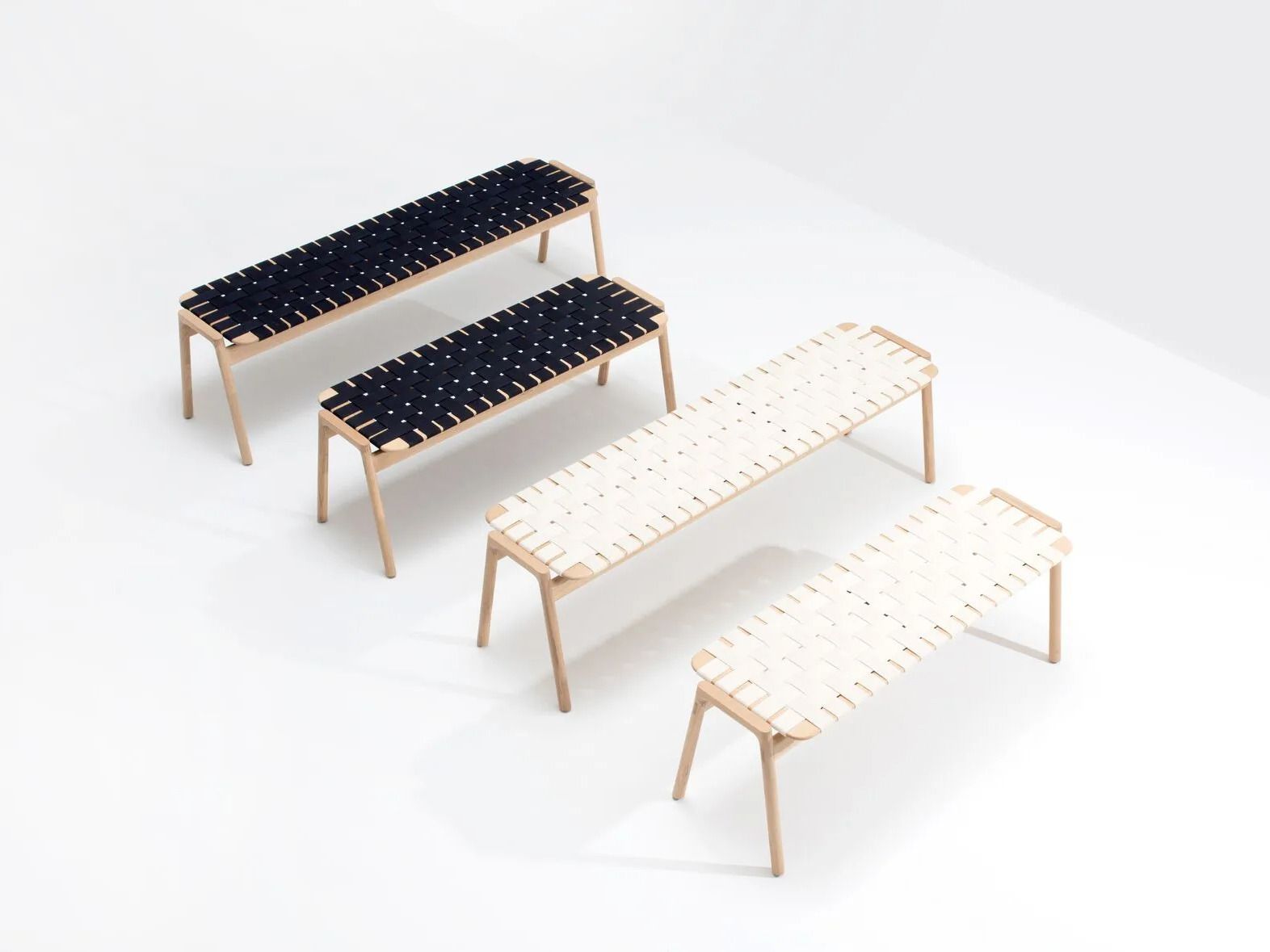 Скамейка из дуба и ткани Gazzda KLUPA ARCH-00107509 - Вид №2