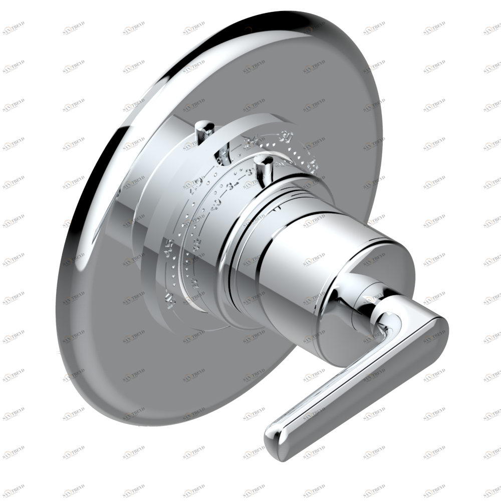 G9B-15EN16EM Ручка регулировки для термостата EUROTHERM N°8105N, 8200N, 8300 Thg-paris System métal lisse с рукоятками Хром G9B 15EN16EM  A02 CAT.A