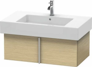 VE611301212 Тумбочка подвесная Vero #VE6113 800 x 446 мм Дуб брашированный, натуральный шпон