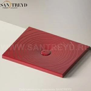 Flaminia WATER DROP Душевой поддон 72 см красный DR90.3011