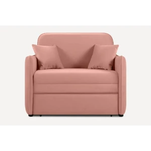 92003376 Мягкое кресло Divan.ru Кейсес 102x87x78 см велюр цвет розовый STLM-1547480