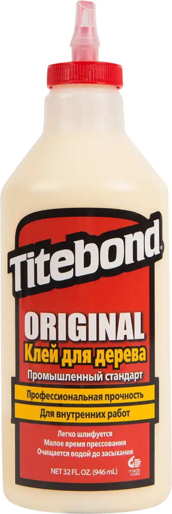 82300862 Клей столярный Titebond «Original» цвет кремовый 946 мл STLM-0024138