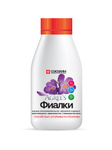 90802725 Удобрение минеральное Agree's Фиалки 250 мл STLM-0389257 АГРИС