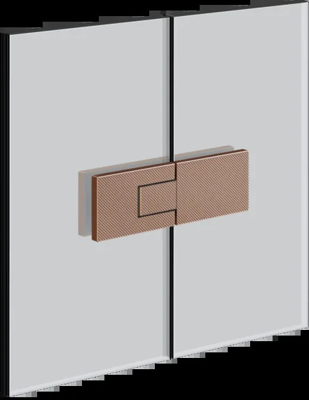 Петли с функцией подъема 67615 708 Gessi Shower g МЕДНЫЙ МАТОВЫЙ PVD