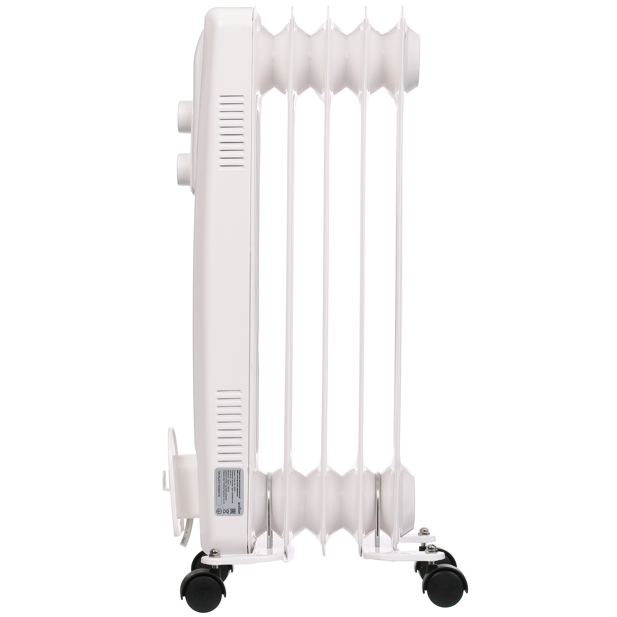 5409031 Масляный обогреватель Aceline OL-1005W белый STDN-0108514 - Вид №2