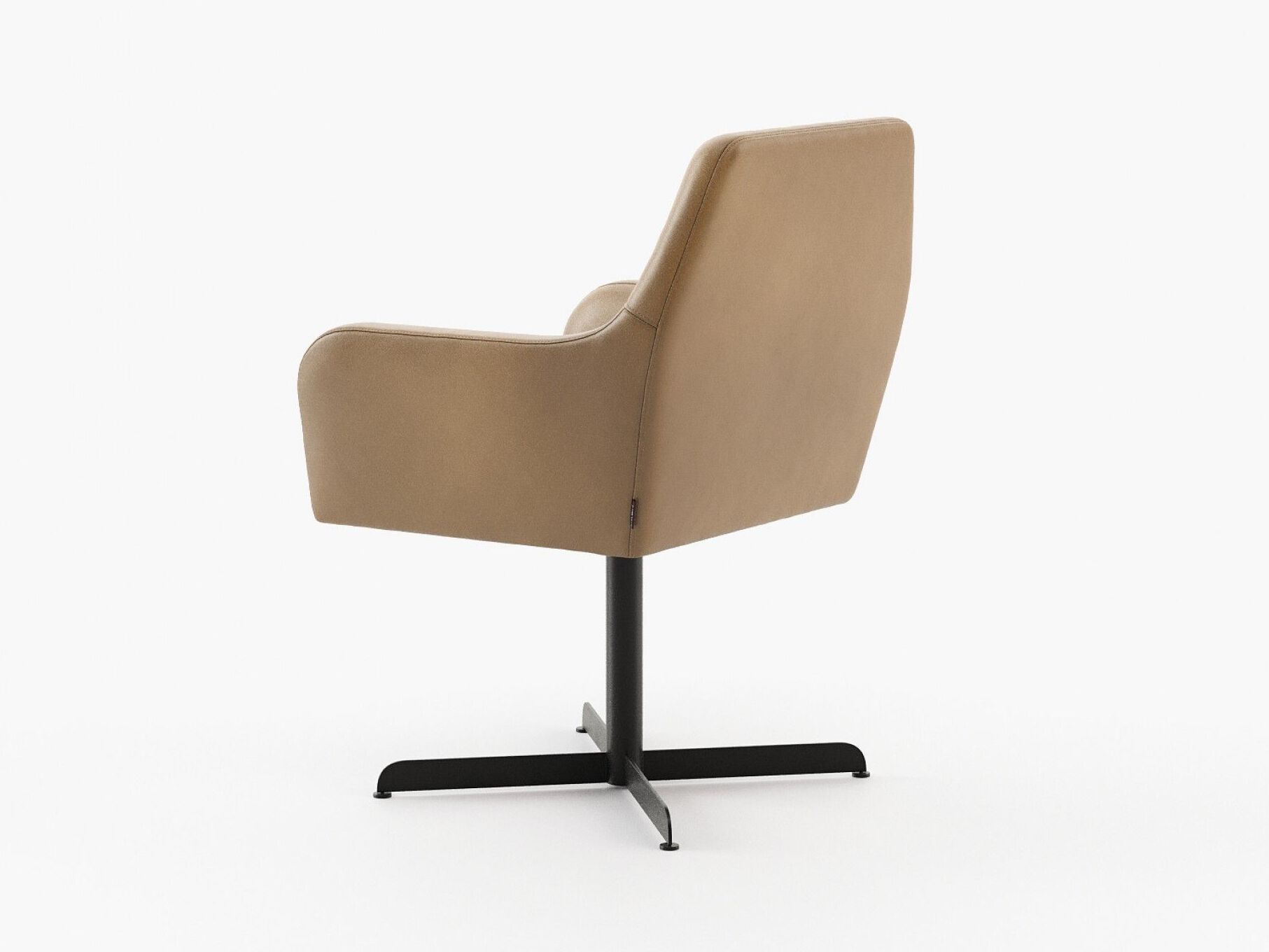 Кожаный спиц поворотный стул Laskasas ROBSON ARCH-00116196 - Вид №3