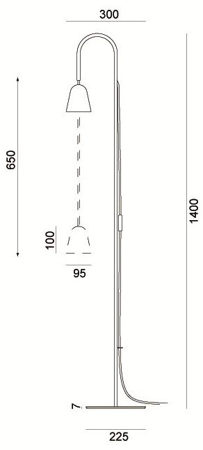 Formagenda Светодиодный торшер Chaplin sun-id-1403099 - Вид №11