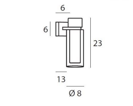 Стеклянный настенный светильник In Stock Tooy ARCH-00061110 - Вид №2
