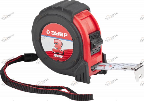 Рулетка Зубр Мастер 3мх16мм обрезиненный корпус 8243