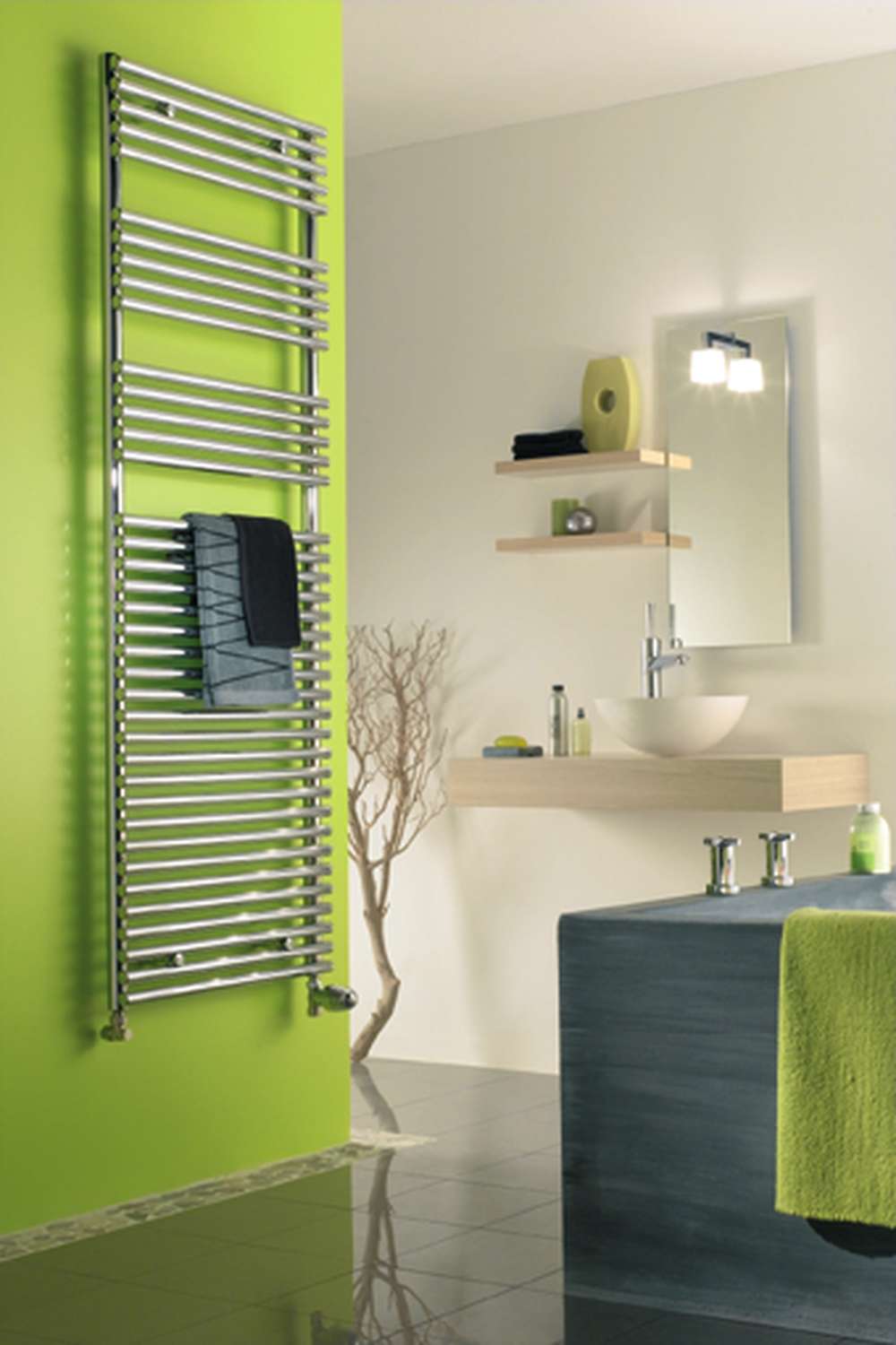 Водяной радиатор LNO-116-050 Cala Chromé Acova 1161  - Вид №1