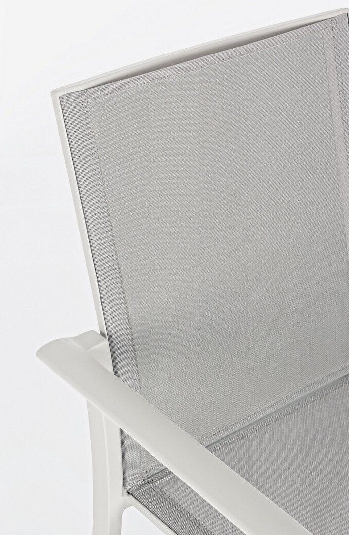 Алюминиевый штабелируемый садовый стул с подлокотниками BIZZOTTO Konnor ARCH-00101358 - Вид №29