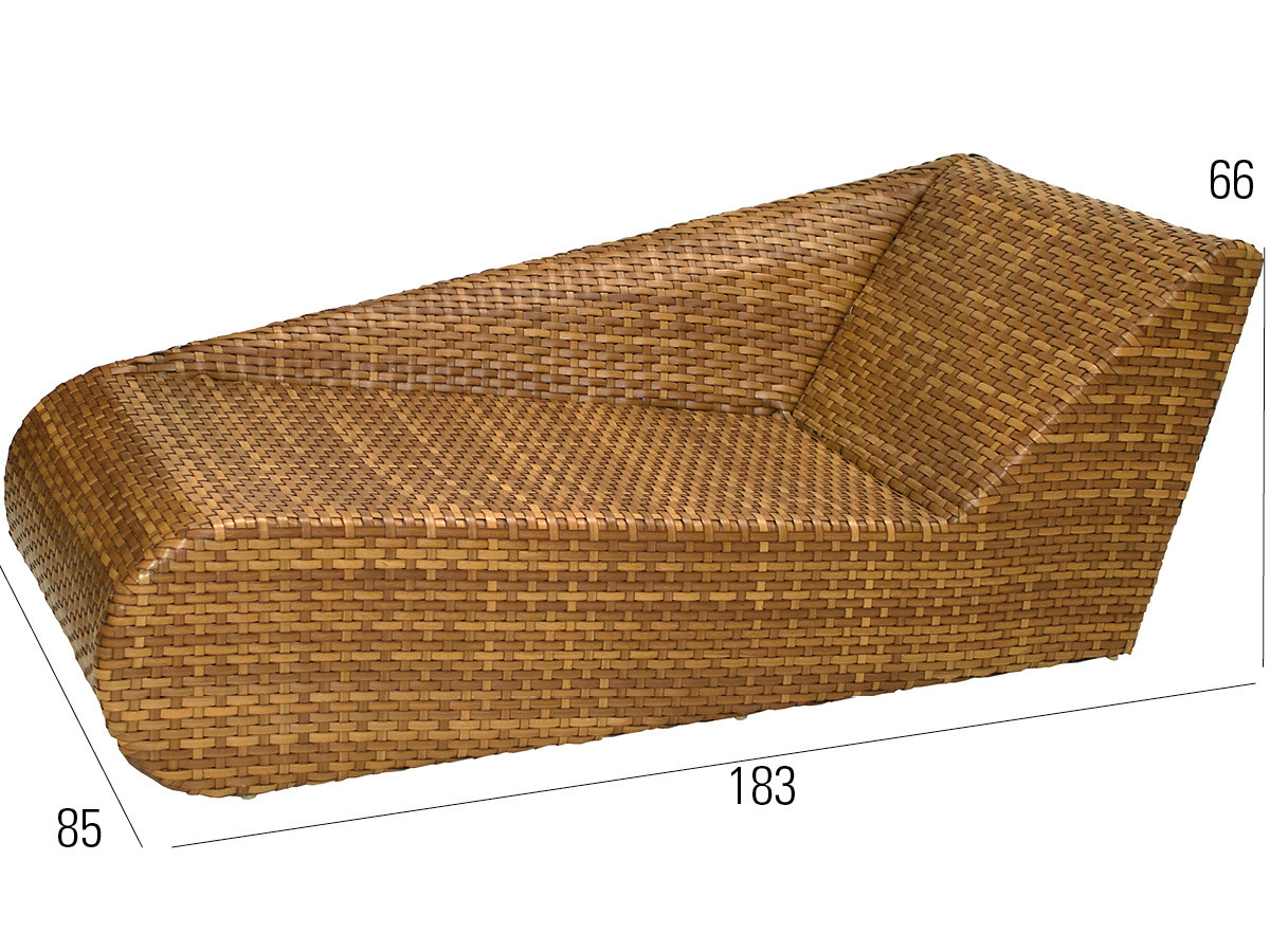 98.00.0885 Табачный набор "Мадригал-Релакс-Лаунж" из 8 шт. - включая 1x кушетку для двоих, 1x зонт Sunrise 2,75 × 2,75 м uni natural Mbm  - Вид №3