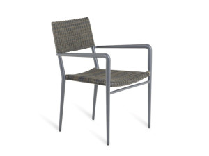Штабелируемый стул WaProLace® с подлокотниками