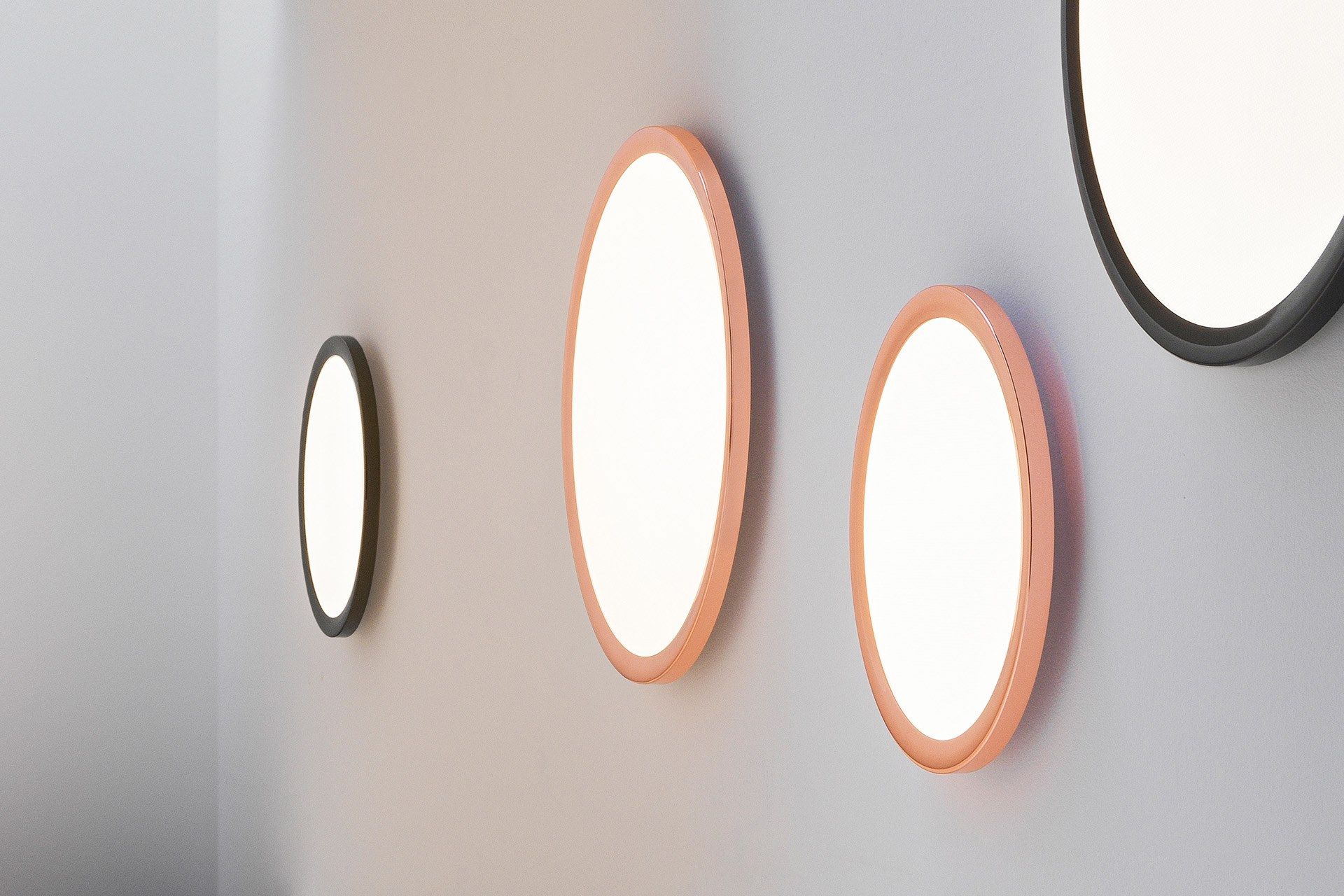 Настенный светильник / потолочный светильник из металла и ПММА Stilnovo Hinomaru ARCH-00001331