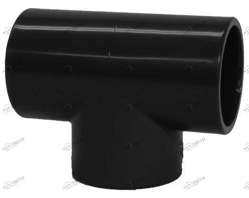 SANIT 122447010025 Тройник 90 ° ПВХ-U, независимо от того 