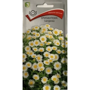 Семена цветов Поиск хризантема Снегурочка 30 шт.