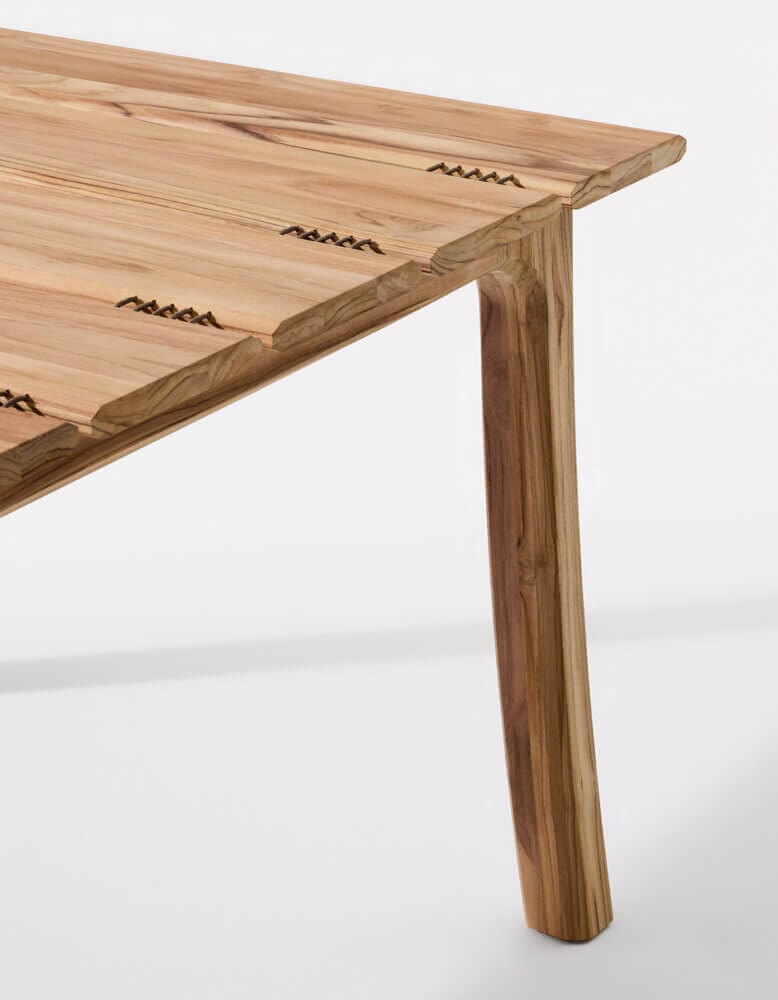 Прямоугольный садовый стол из тикового дерева RODA Teseo ARCH-00070254 - Вид №8