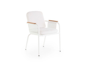 Алюминиевый садовый стул с подлокотниками