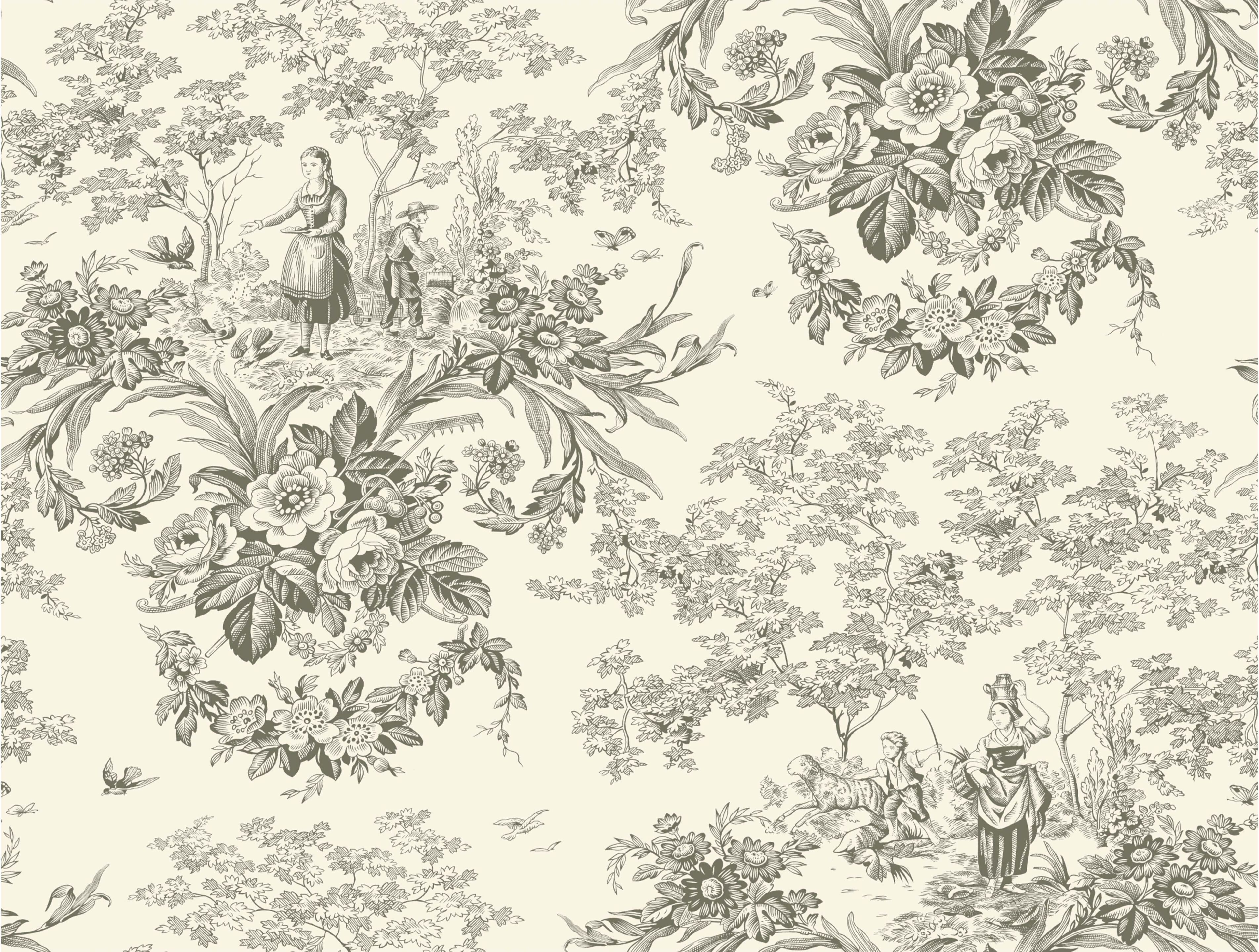 Нетканые обои с пейзажами LELIEVRE Quenin-Belle Époque ARCH-00072726 - Вид №1