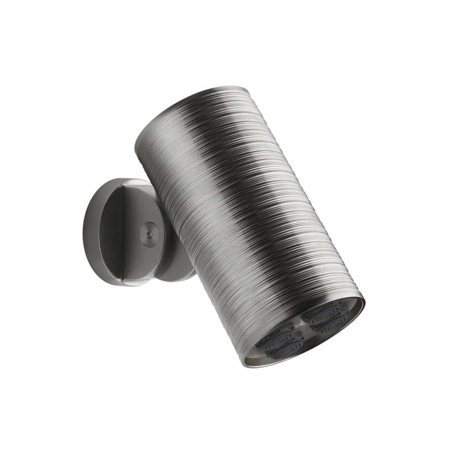 Насадка для душа 57241 239 Gessi Habito ПОЧИЩЕННАЯ ЩЕТКОЙ СТАЛЬ 57241239